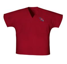 Atlanta HawksUnisex V-Neck Top Scrubs